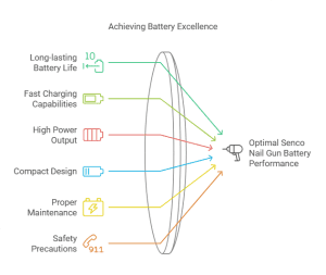 Senco Nail Gun Battery