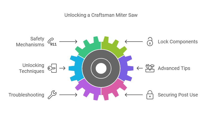How to Unlock a Craftsman Miter Saw
