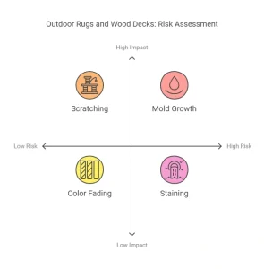 Will an Outdoor Rug Damage a Wood Deck