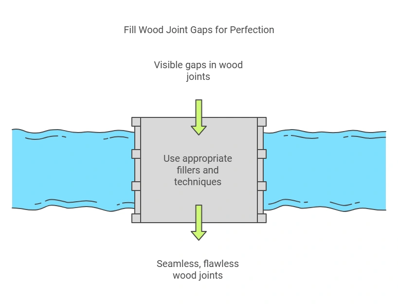 How to Fill Wood Joint Gaps