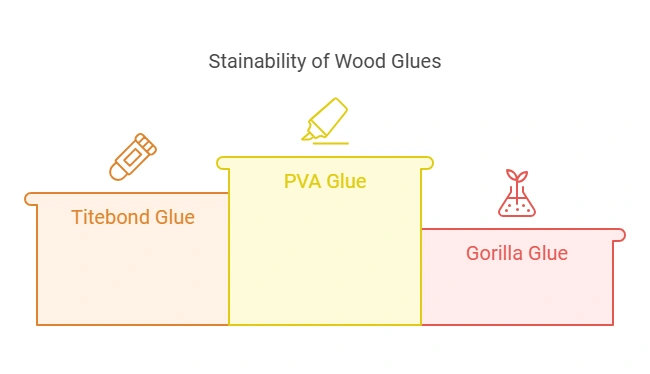 Can You Stain Wood Glue