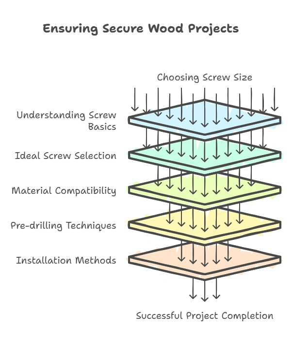 What Size Screw for 3/4 Wood