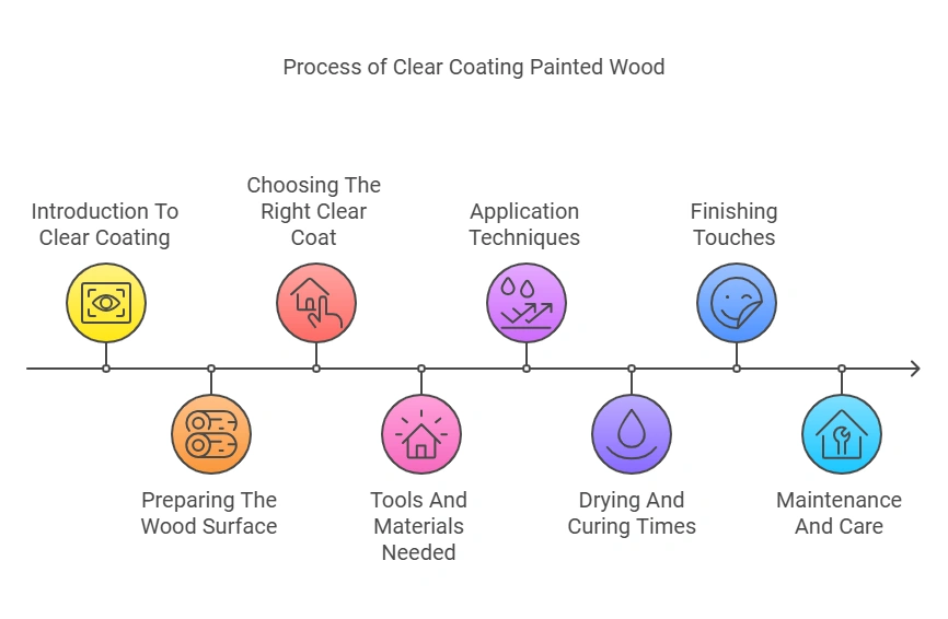 How to Clear Coat Painted Wood