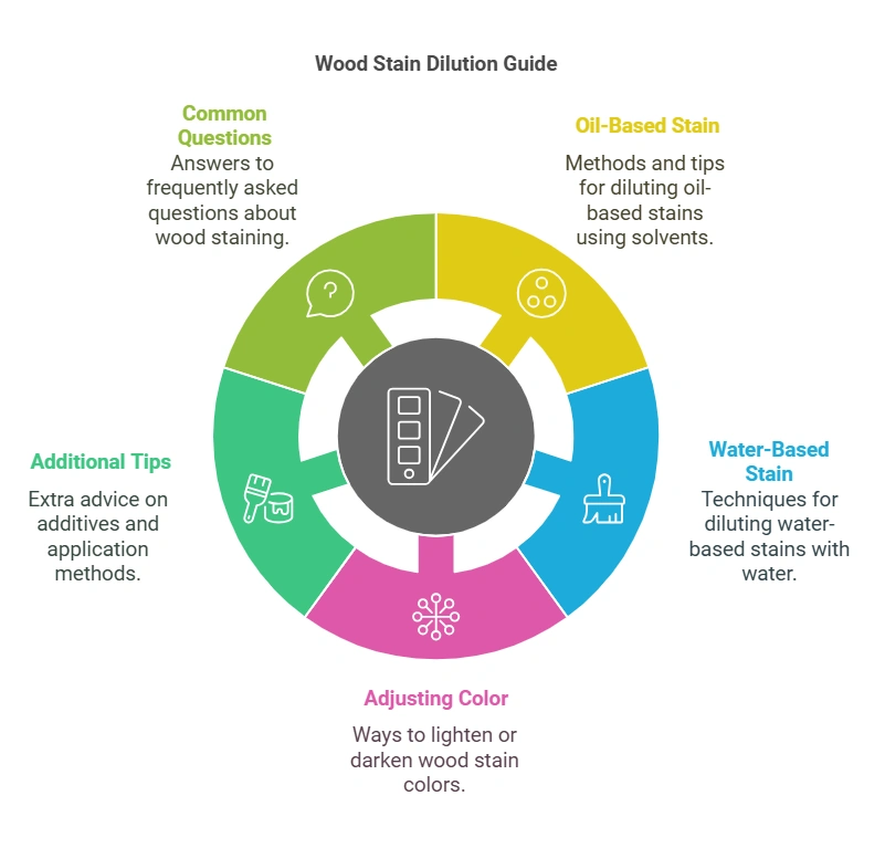 How to Dilute Wood Stain