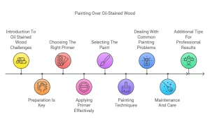 How to Paint Over Oil Stained Wood