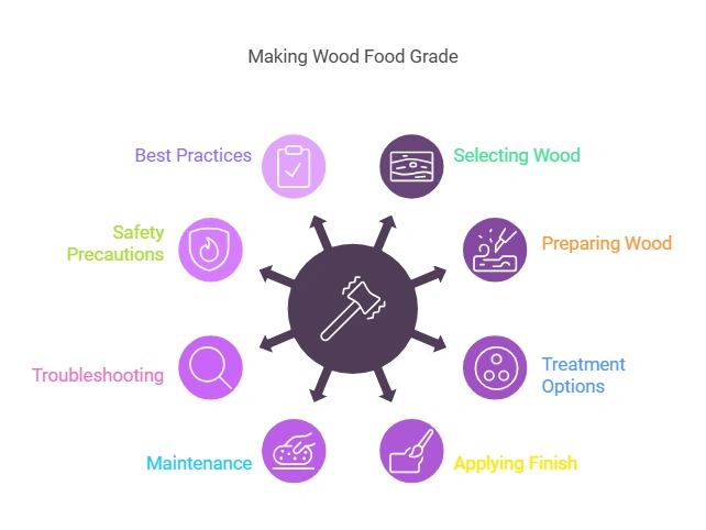 How to Make Wood Food Grade