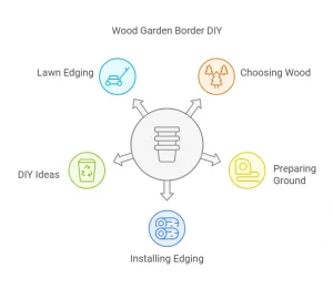 How to Make a Wood Garden Border