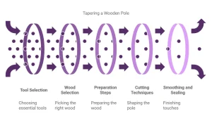 How to Taper a Wooden Pole