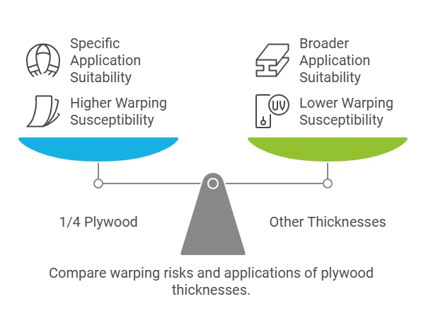 Will 1/4 Plywood Warp