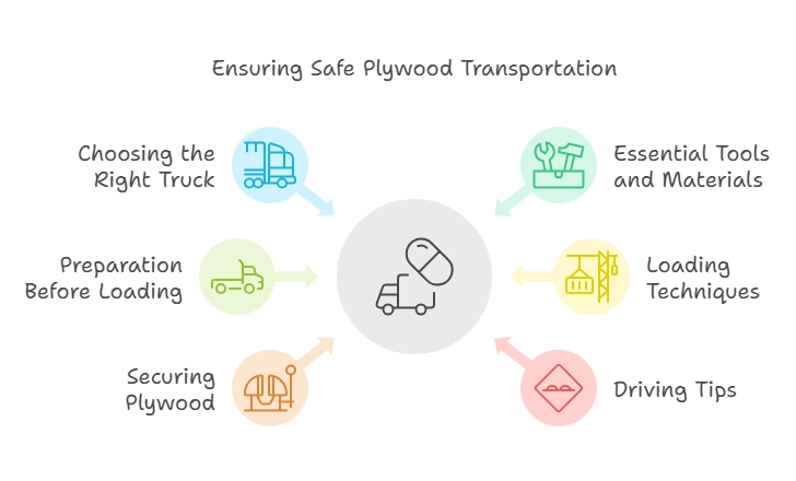 How to Tie Down Plywood in Truck