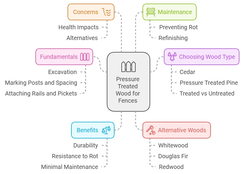 Should I Use Pressure Treated Wood for Fence Rails