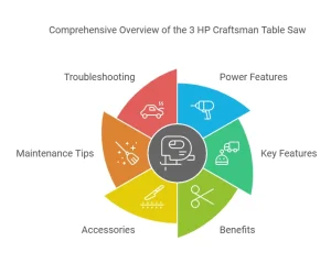 3 HP Craftsman Table Saw