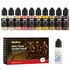 Nicpro 10-color ready-to-use face and skin tones acrylic paint set