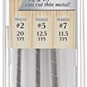 Olson Saw FR49400 skip tooth scroll saw blade assortment