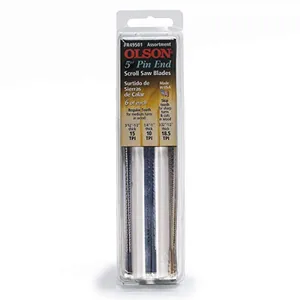 Olson Saw FR49501 pin end scroll saw blade 18 pack