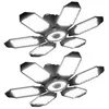 Adiding deformable LED garage ceiling light, 2 pack