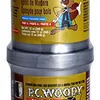 two-part wood repair epoxy paste for filling a hairline crack in a wood slab