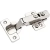 Berta full overlay frameless soft-close European cabinet hinge 10-pack