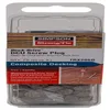 Simpson Strong-Tie Trex screw plug Saddle color