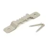 Sawtooth picture hanger with two hanging nails