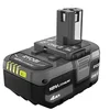 Ryobi ONE+ 18V 4.0Ah high-capacity battery with LED fuel gauge