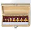 FivePears 8-piece roundover router bit set