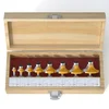 FivePears 8-piece roundover router bit set