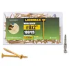 LIONMAX number 8 by 2 inch exterior deck screws pack