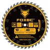FOXBC 10 Inch Ultimate General Purpose Table Saw Blade, 40-Tooth Wood Cutting, 5/8-Inch Arbor
