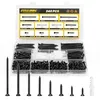240-piece wood screw assortment kit box