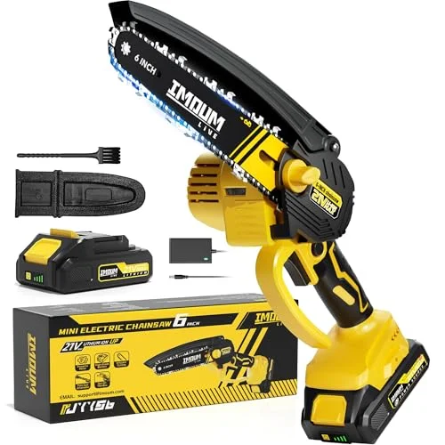 6-Inch Mini Chainsaw Cordless, 21V