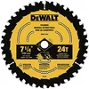 DEWALT 7-1/4 inch 24-tooth carbide framing circular saw blade