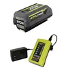 RYOBI 40V 4Ah OEM battery and OP403A charger kit