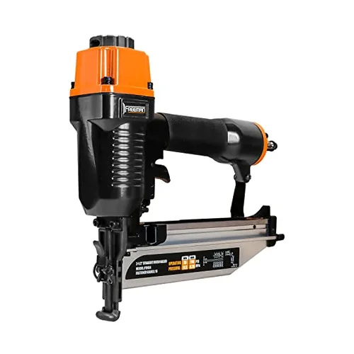 Freeman 16-gauge pneumatic finish nailer, suited for standard baseboard and trim