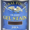 General Finishes Java oil-based gel stain quart can