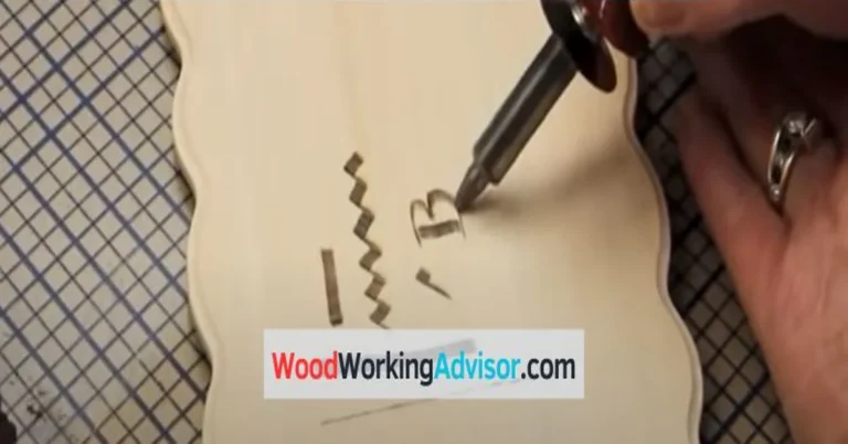 Wood burning pyrography tool burning a design into wood, contrasted with a soldering iron