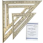 Swanson Speed Square value pack with 7 inch and Big 12 speed squares and Blue Book