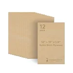 6mm Baltic birch plywood 12x16 inch box of 12