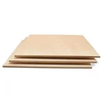Baltic birch veneer core plywood 24x24 inch panel pack