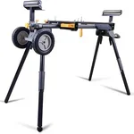 WORKESS heavy-duty rolling universal miter saw stand with wheels