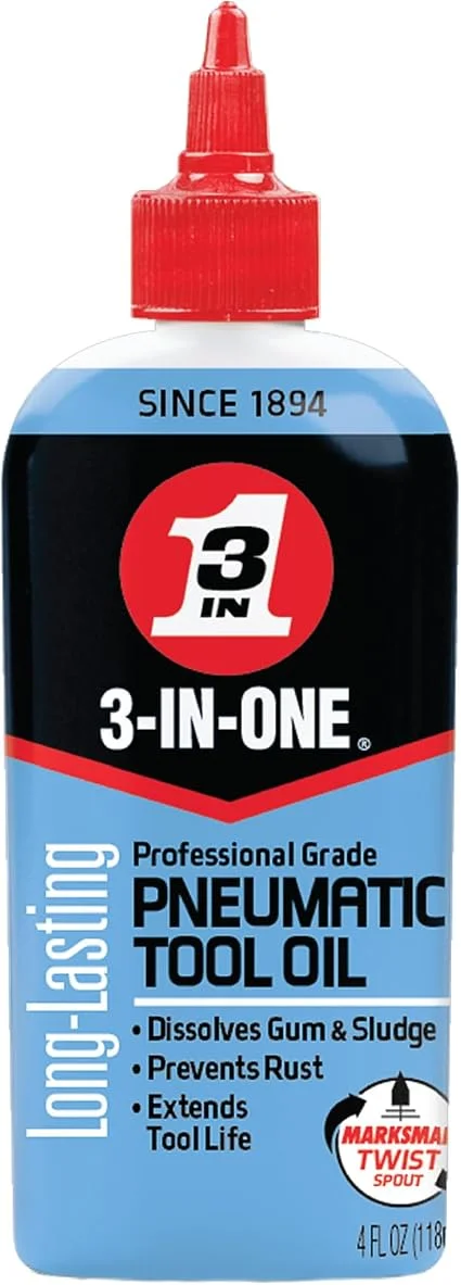 3-IN-ONE Professional Grade Pneumatic Tool Oil, 4 oz