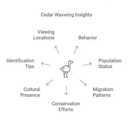 Are Cedar Waxwings Rare