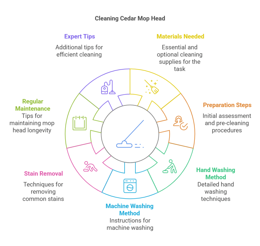 Best Way to Clean Cedar Mop Head