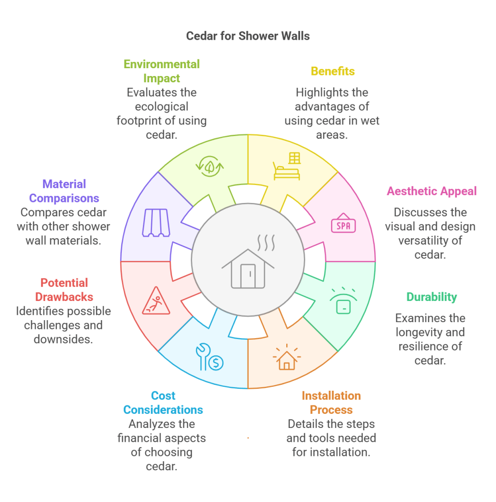 Can Cedar Be Used for Shower Walls
