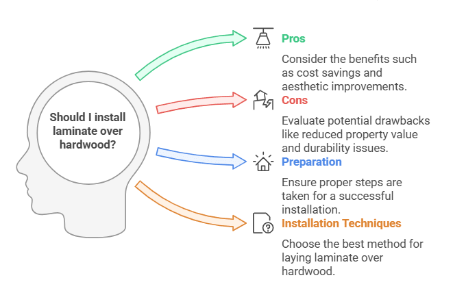 Can You Put Laminate Over Hardwood