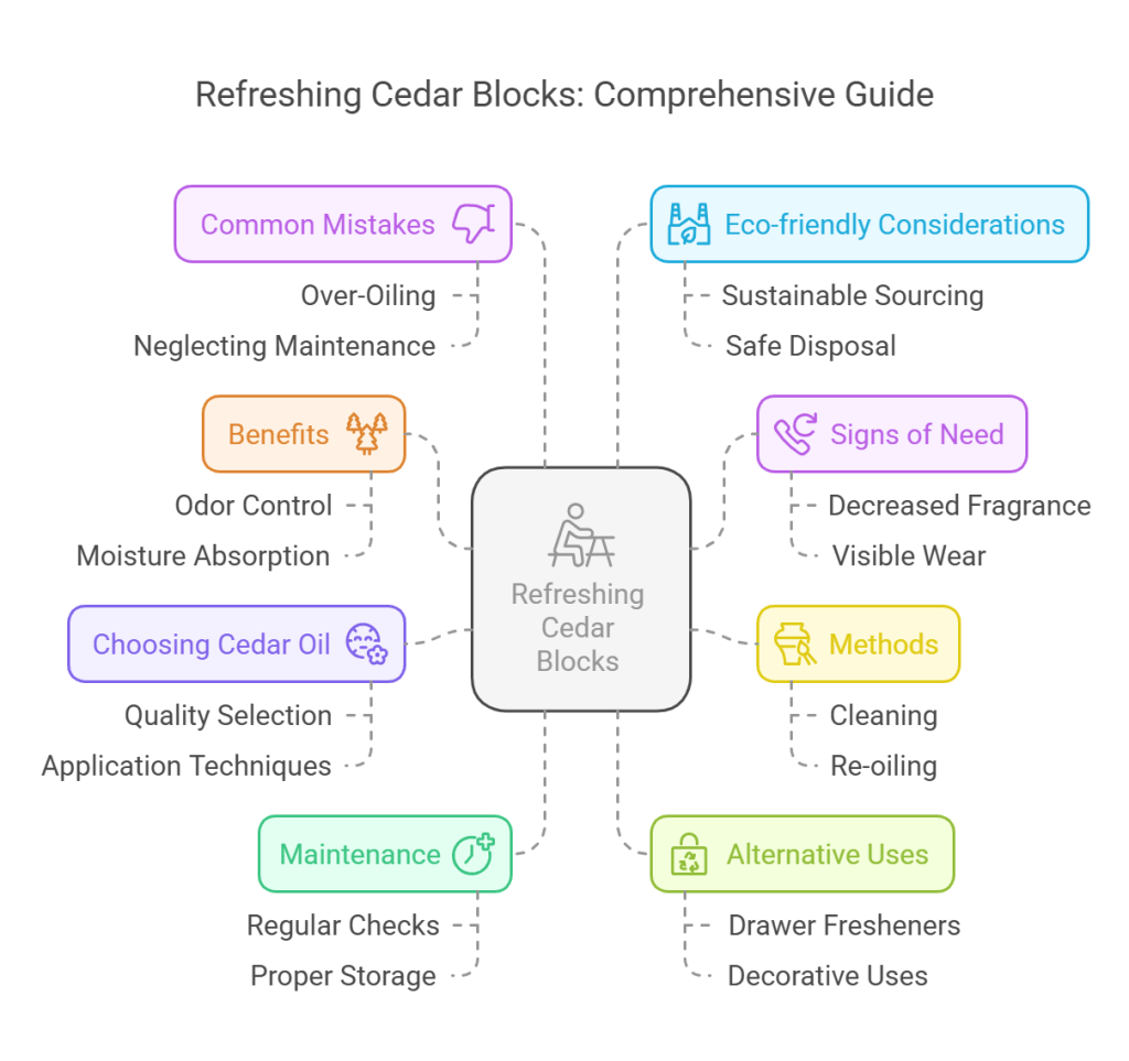 Can You Refresh Cedar Blocks