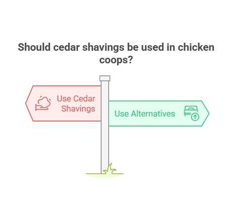 Can You Use Cedar Shavings for Chickens