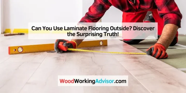 Can You Use Laminate Flooring Outside