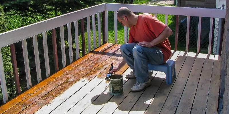 How Long Should a Deck Dry Before Staining