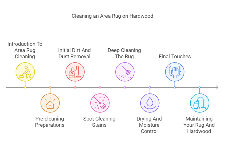 How to Clean an Area Rug on Hardwood